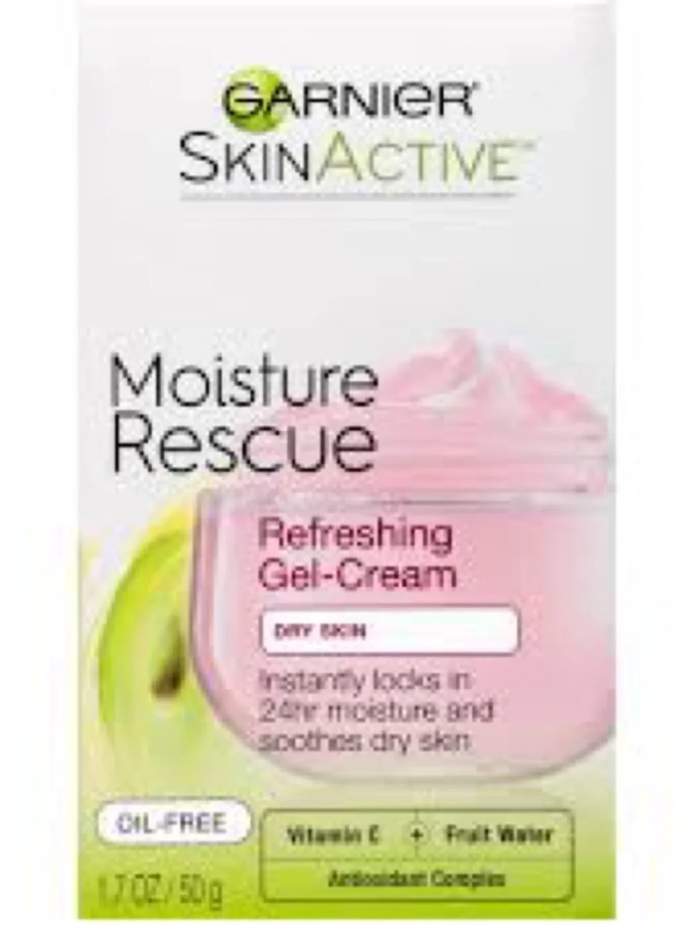 Garnier SkinActive Moisture Rescue Refreshing Gel Cream Dry Skin, 1.7